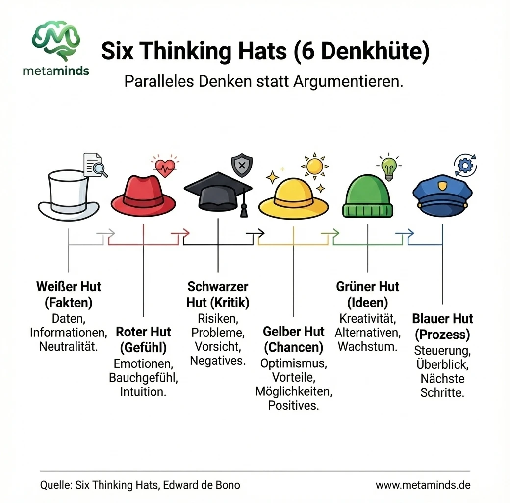 Six Thinking Hats (6 Denkhüte)